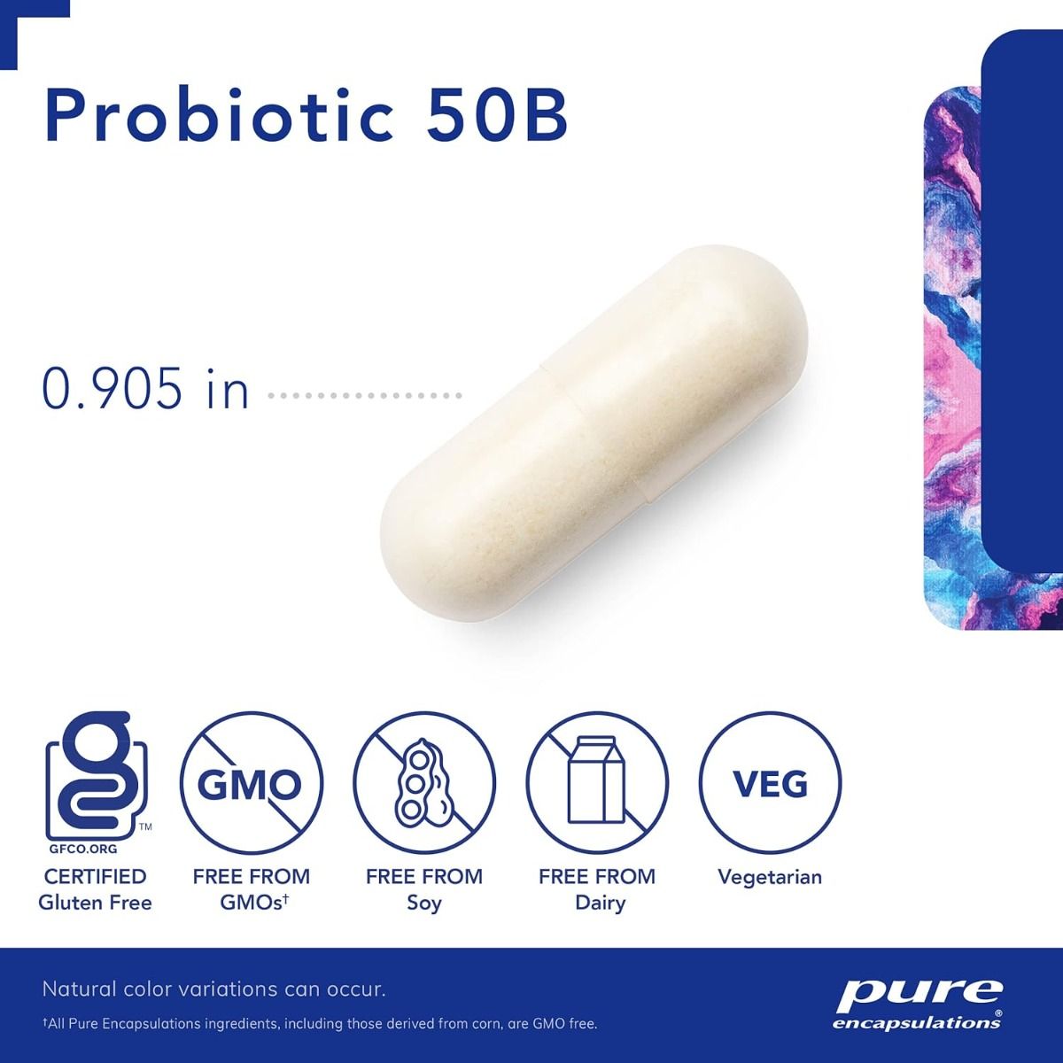 Probiotic 50 B (Soy and Dairy Free) 60 Veggie Caps