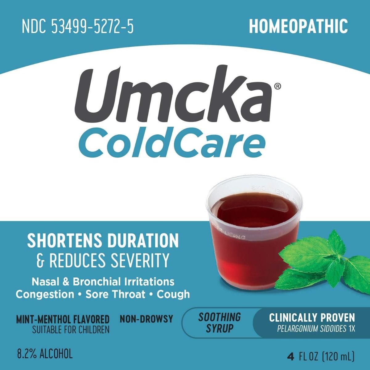 Umcka ColdCare 4 OZSyrup Menthol