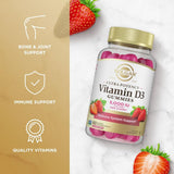 Ultra Potency Vitamin D3 5000 IU GummiesStrawberry