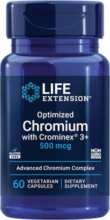 Optimized Chromium with CrominEx 3+ 500 MCG 60 Veggie Caps