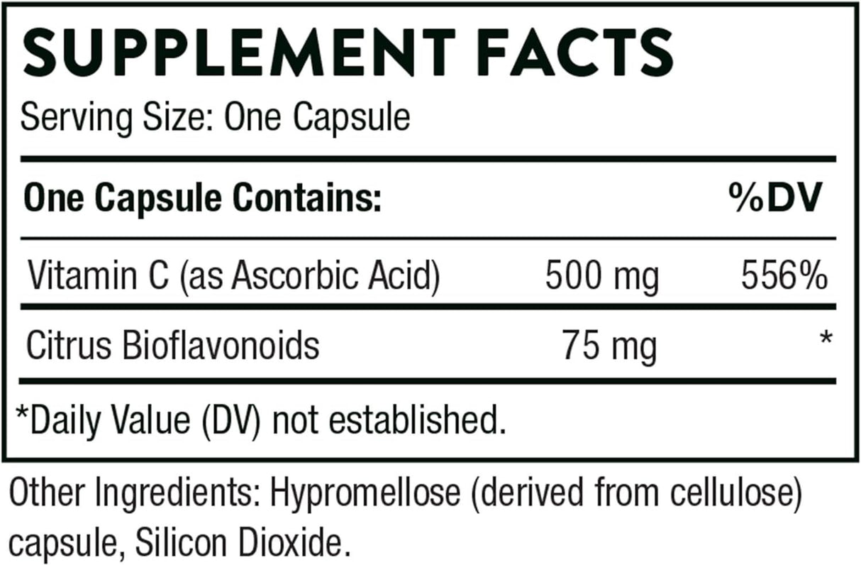 Vitamin C with Flavonoids 500 MG 90 Veggie Caps