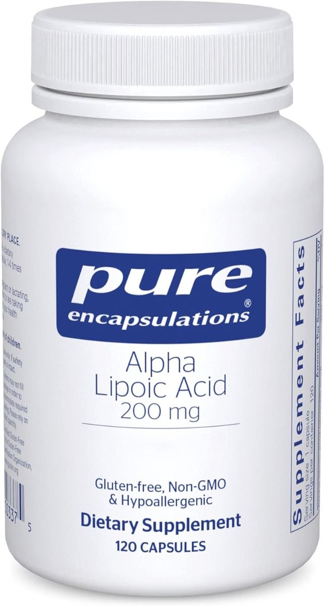 Alpha Lipoic Acid 200 Mg 120 Veggie Caps