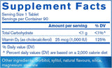 Chewable Vitamin D 1000 IU 90 Chewable Tablets