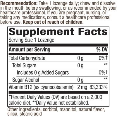 Vitamin B12 100Lozenges