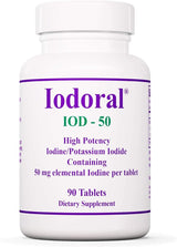 Iodoral IOD-50 High Potency Iodine/Potassium Iodide 50 MG Tablets