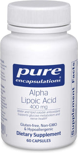 Alpha Lipoic Acid 400 Mg 60 Veggie Caps