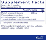 CurcumaSorb (formerly Meriva) 180 Veggie Caps