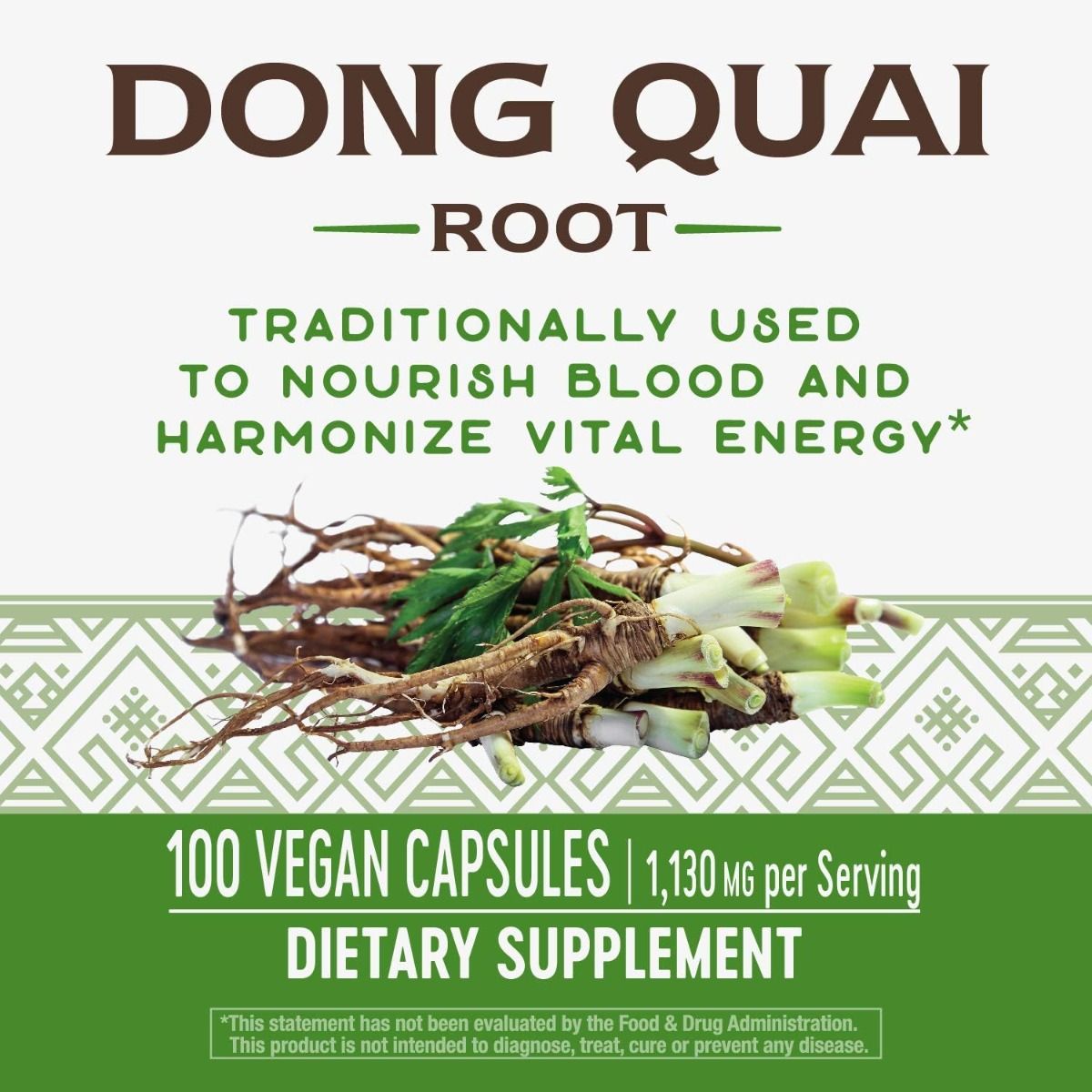 Dong Quai Root 100Capsules