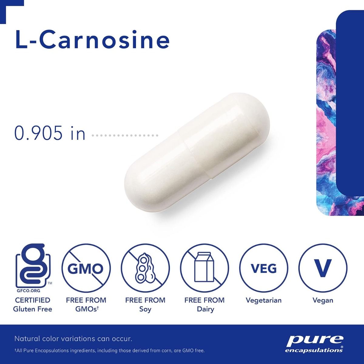 L-Carnosine 500 MG 120 Capsules