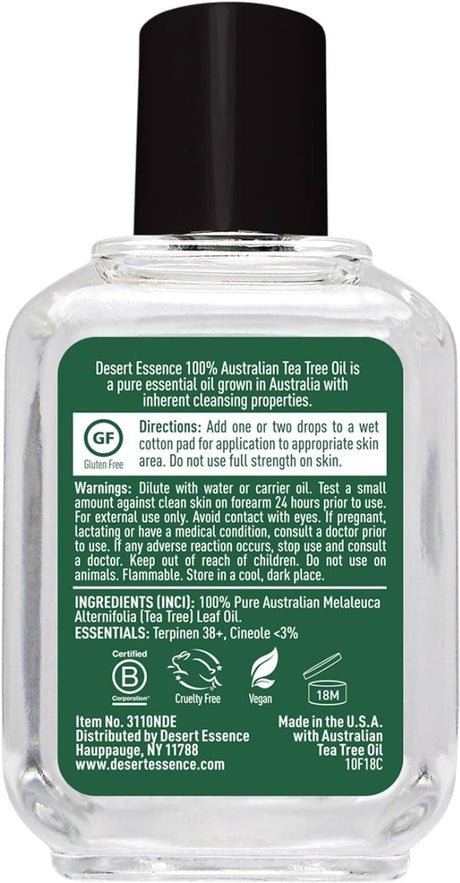 100% Australian Tea Tree Oil 1 Fl Oz (30 ML) Oil