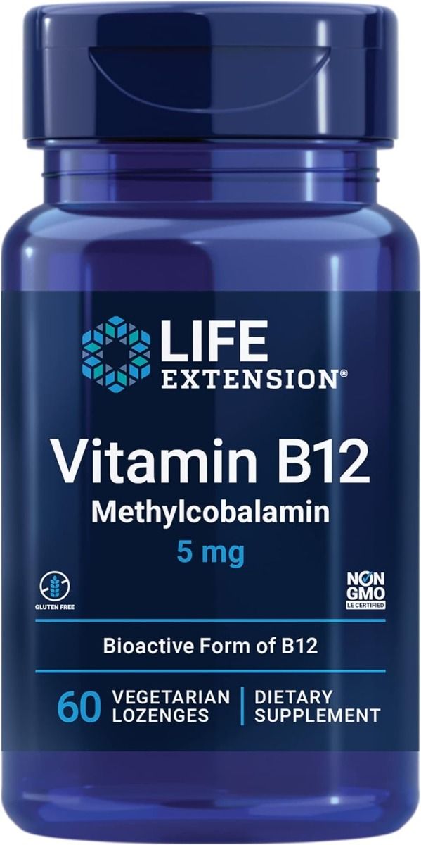 Vitamin B12 Methylcobalamin 5 MG 60 Lozenges