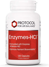 Enzymes-HCI 120 Capsules