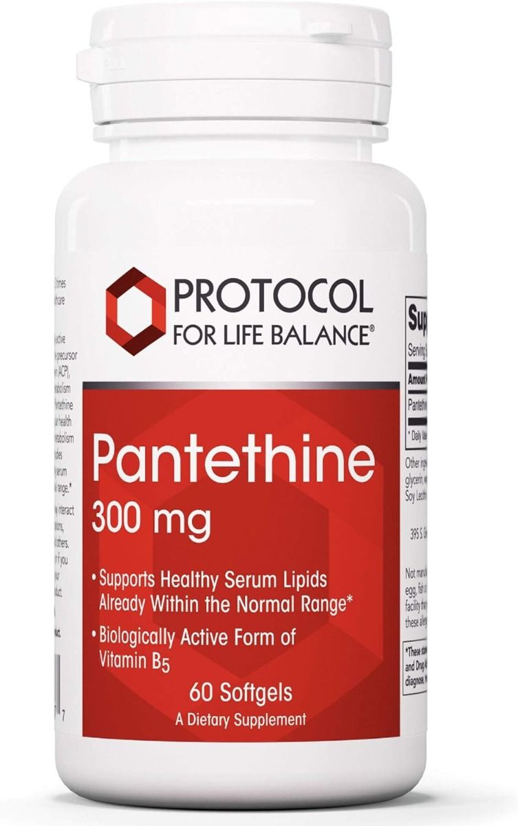 Pantethine 300 MG 60 Softgels