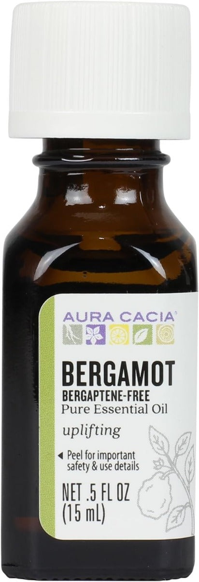 Essential Oil Bergamot .5 Fl. Oz. (15 Ml) Oil