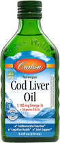 Carlson, Norwegian Cod Liver Oil (Regular) 8.4 oz Oil