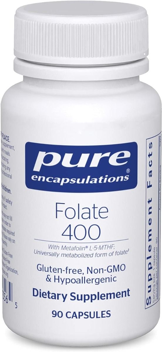 Folate 400 MCG 90 Veggie Caps