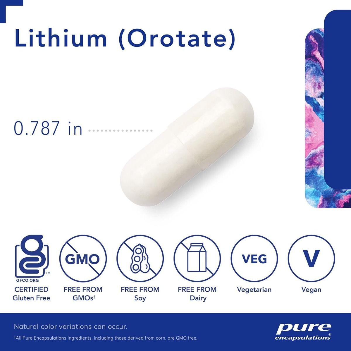 Lithium Orotate 5 MG 90 Veggie Caps