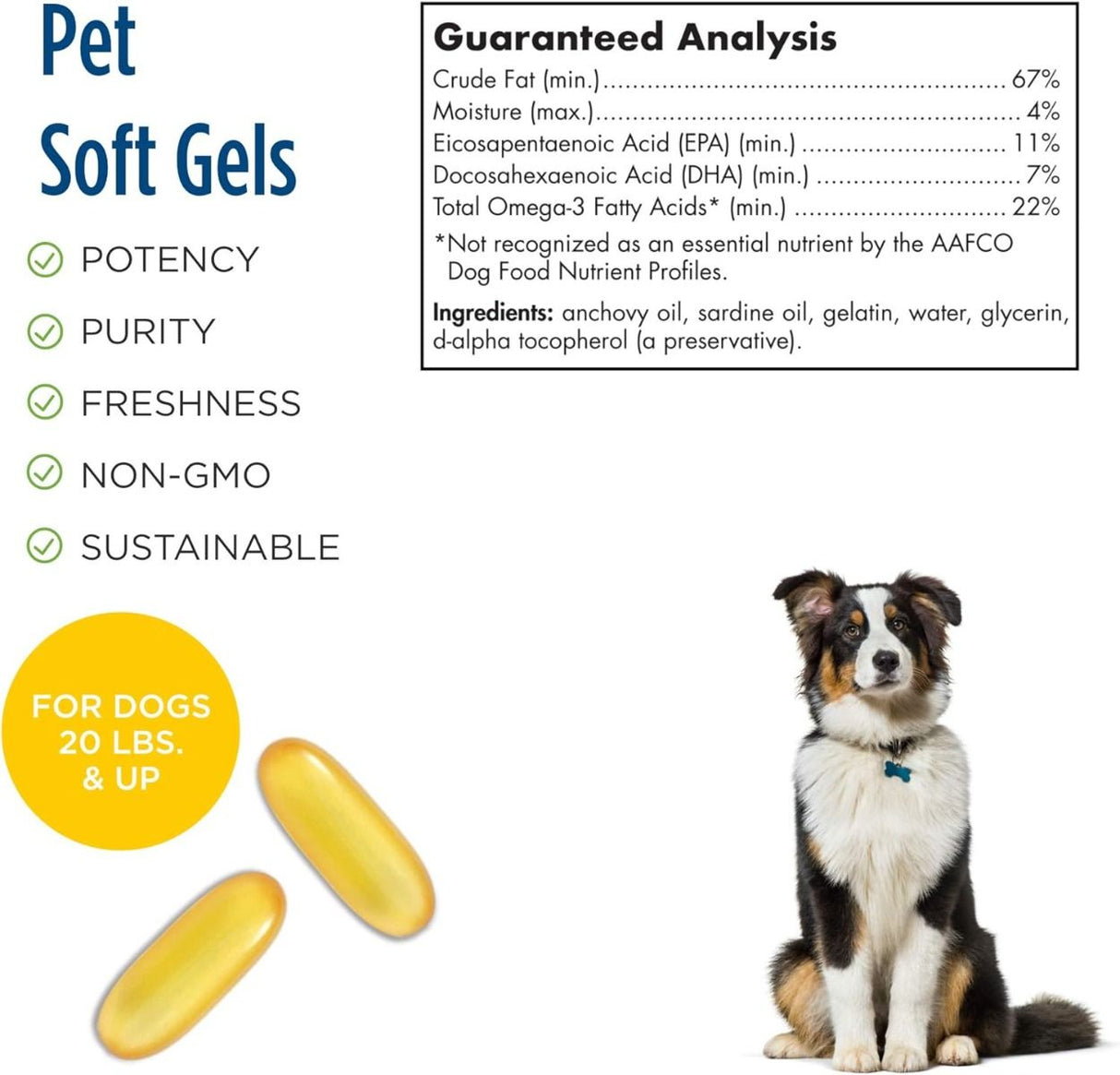 Omega-3 Pet 180 Softgels