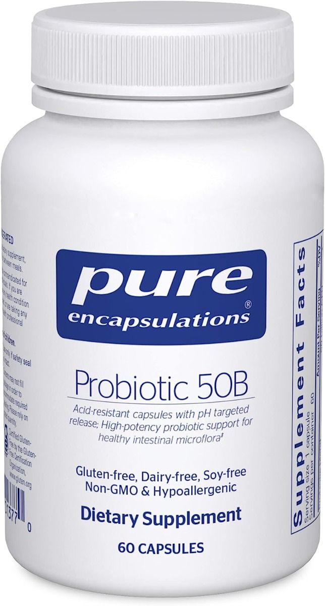 Probiotic 50 B (Soy and Dairy Free) 60 Veggie Caps