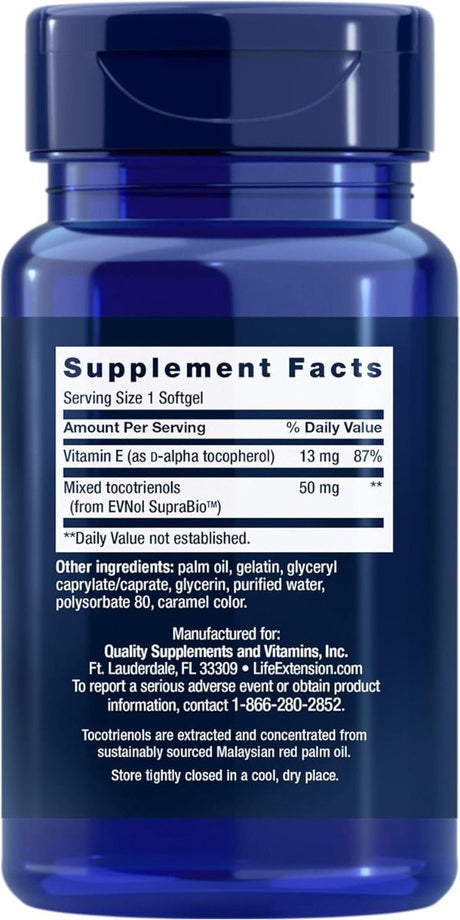 Super-Absorbable Tocotrienols 60 Softgels