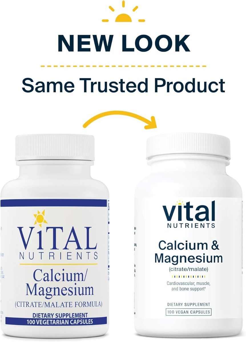 Calcium & Magnesium (Citrate Formula) 100Capsules