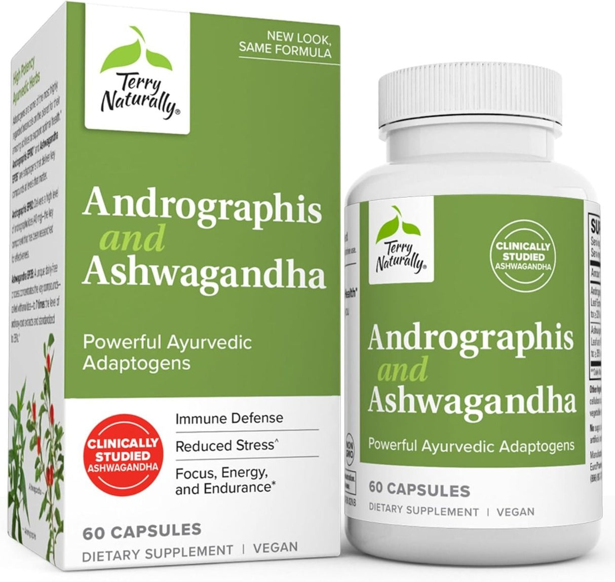 Andrographis and Ashwagandha 60 Capsules