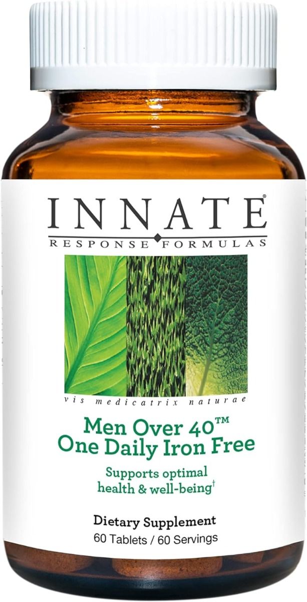 Men Over 40 One Daily Iron Free 60 Tablets