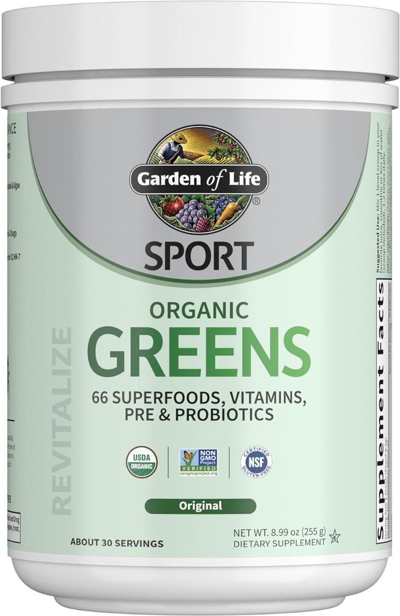 Sport Organic Greens Powder 255 g (9 oz) Powder Original