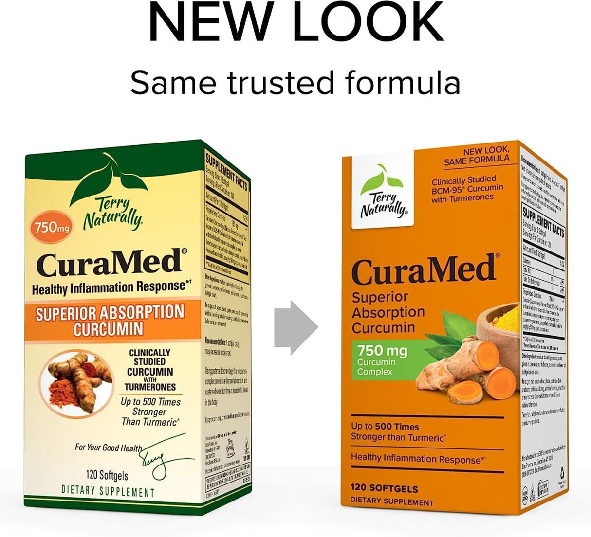 CuraMed 750 MG 120 Softgels