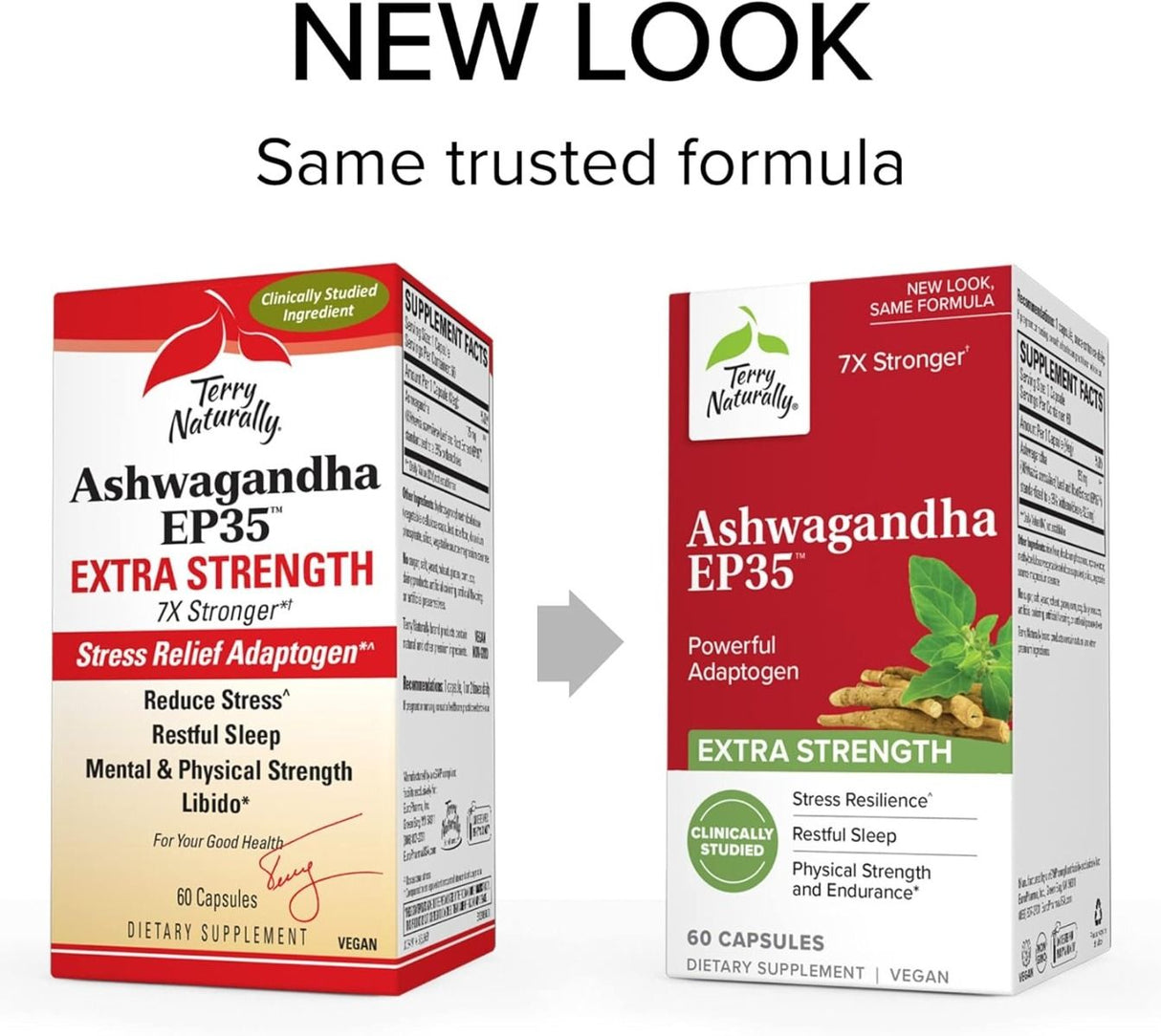 Ashwagandha EP35 Extra Strength 125 MG 60 Capsules