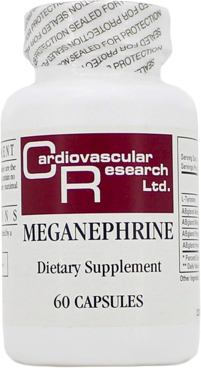 Ecological Formulas/Cardiovascular Research, Meganephrine 60 Capsules