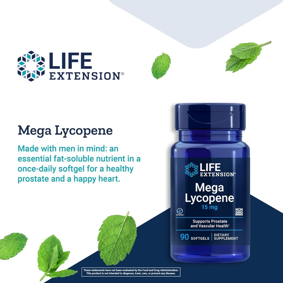 Mega Lycopene Extract 15 MG 90 Softgels