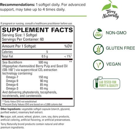 Omega-7 500 MG 60 Softgels