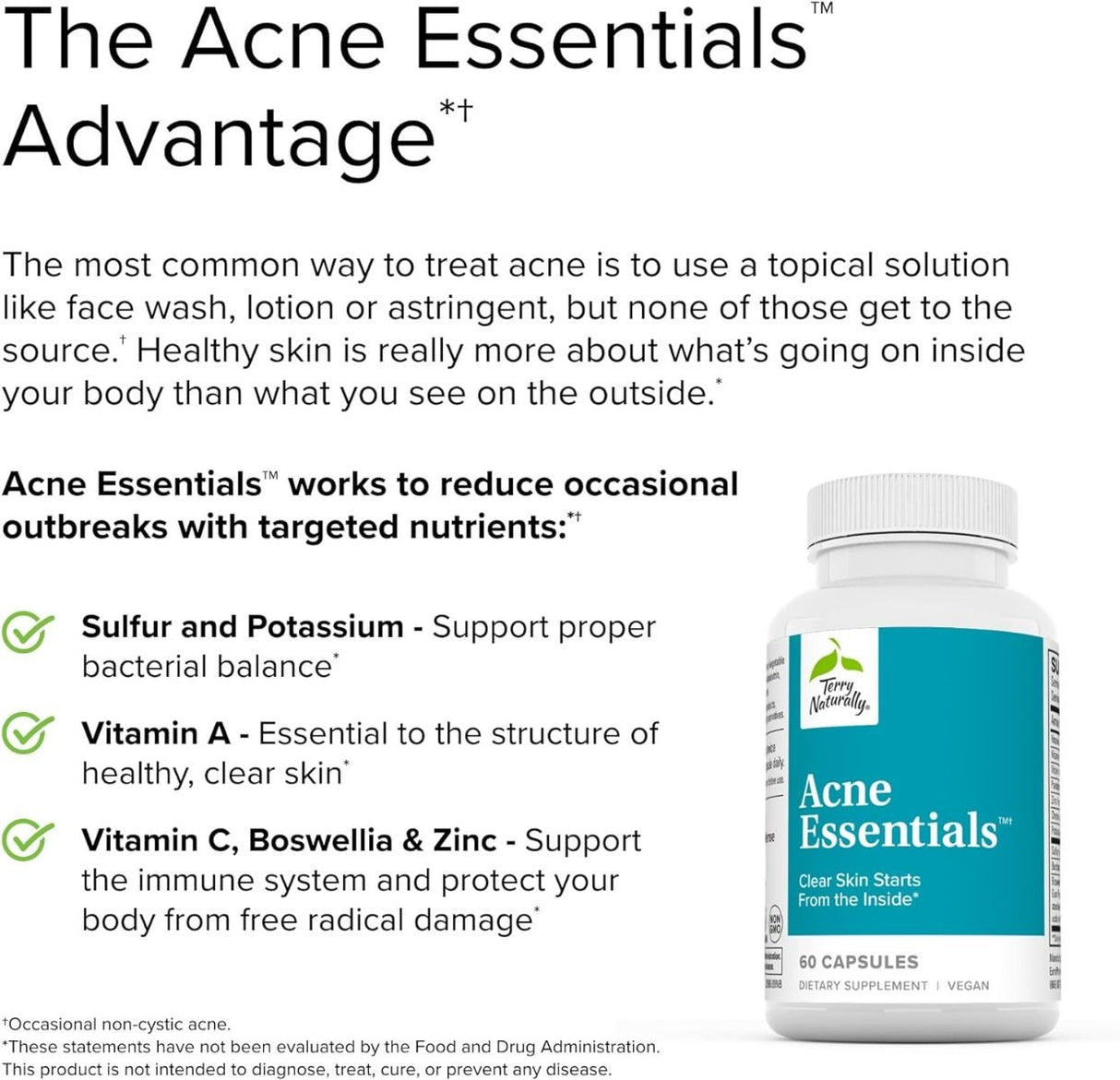 Acne Essentials 60 Capsules