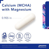 Calcium (MCHA) with Magnesium 180 Capsules