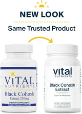 Black Cohosh Extract 250 MG 60 Capsules