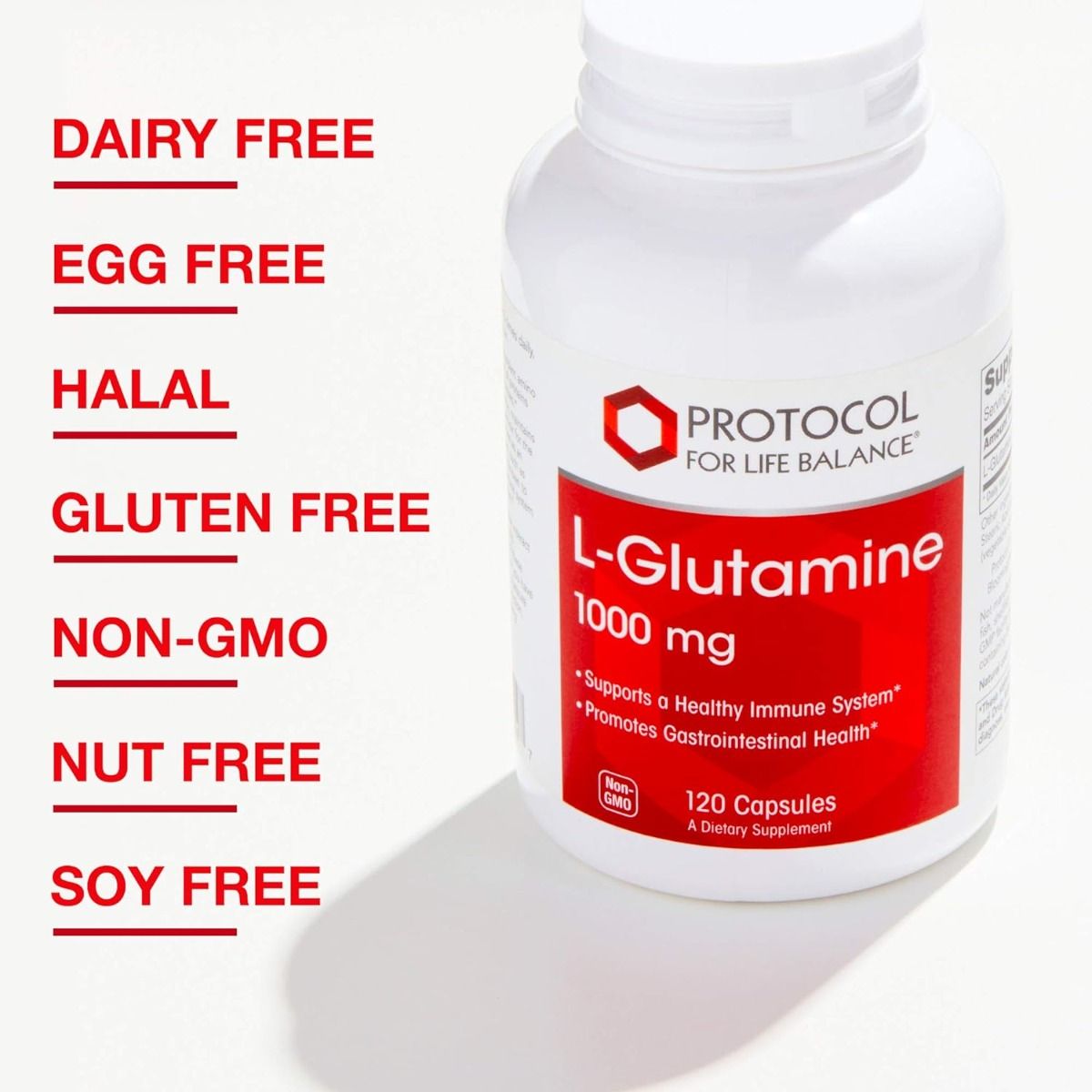 L-Glutamine 1000mg 120 Capsules