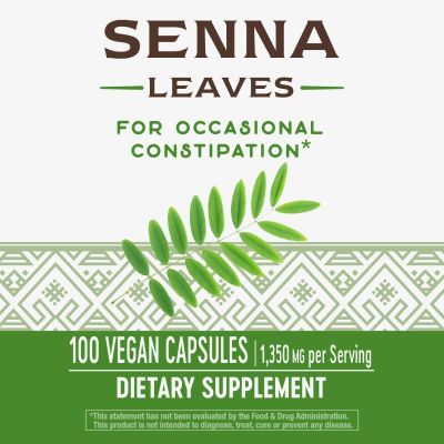 Senna Leaves 100Veggie Caps