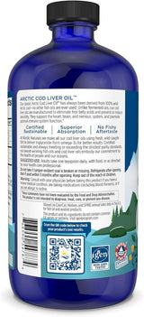 Arctic Cod Liver Oil Oz Liquid Orange