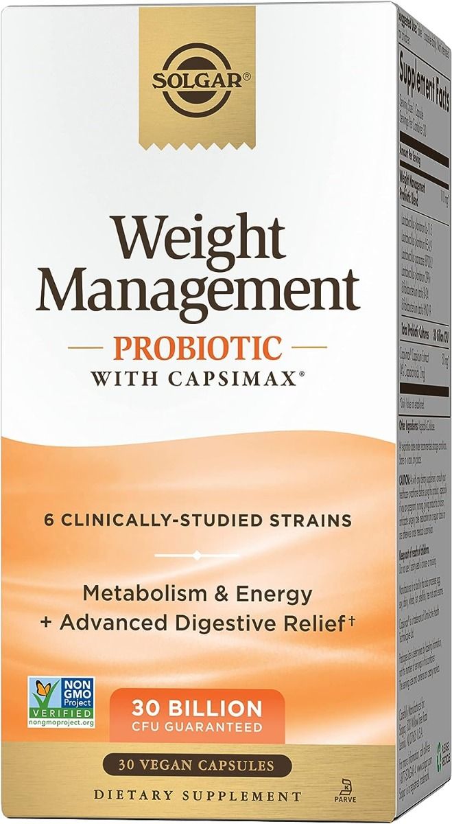 Weight Management Probiotic with Capsimax 30 Billion 30Vegan Capsules