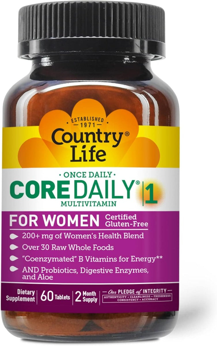 Country Life, Core Daily-1 Women 60 Tablets