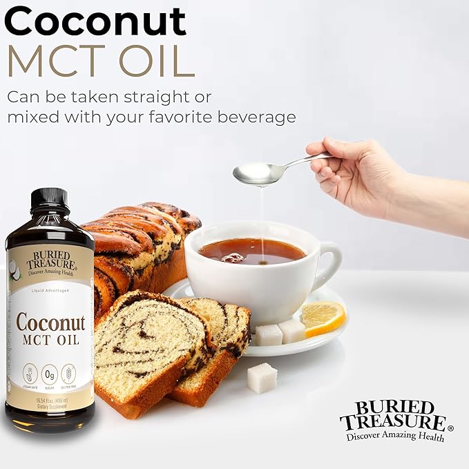 Coconut Oil MCT 16 oz.Liquid