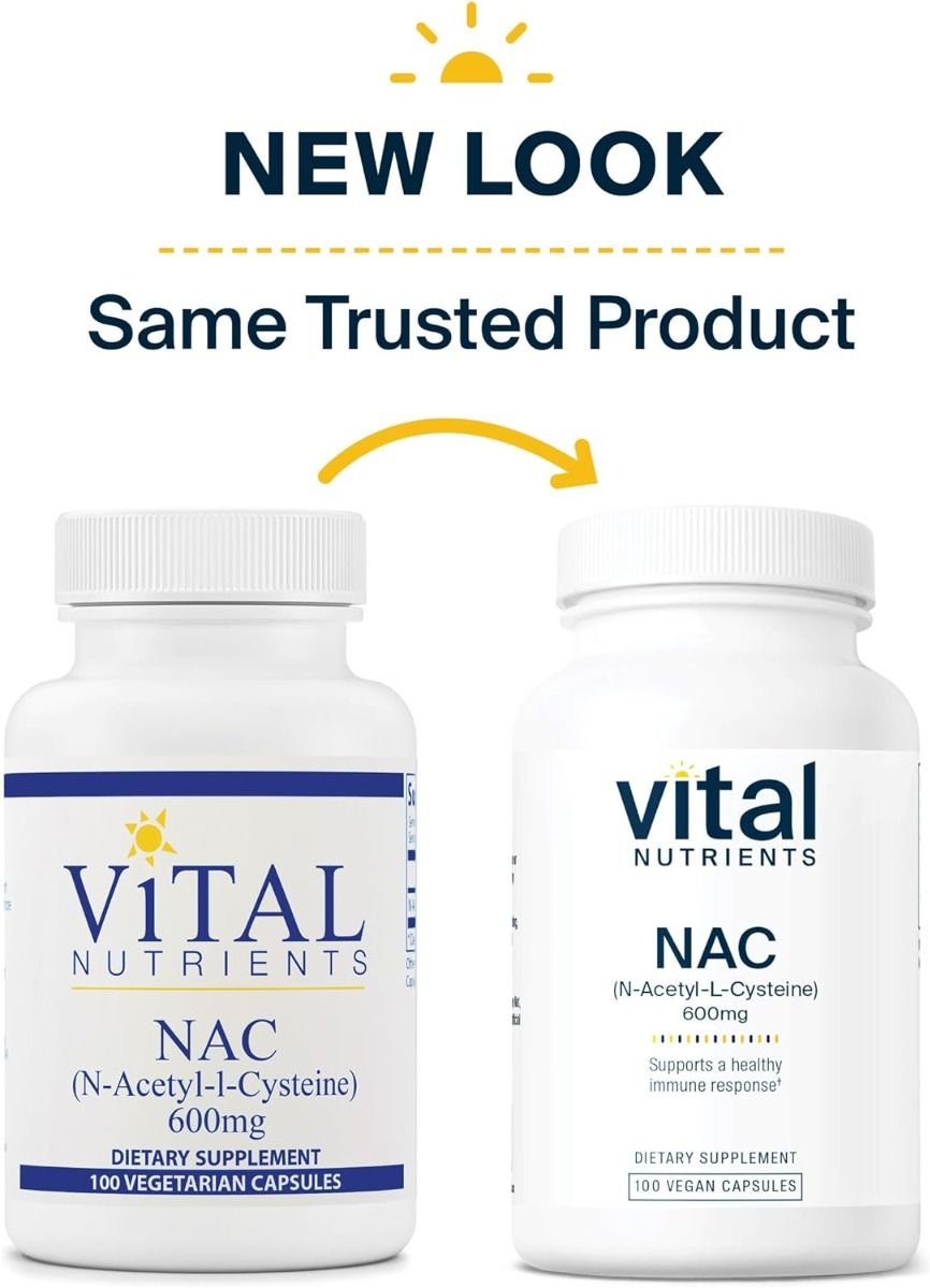 NAC 600 MG 100 Capsules