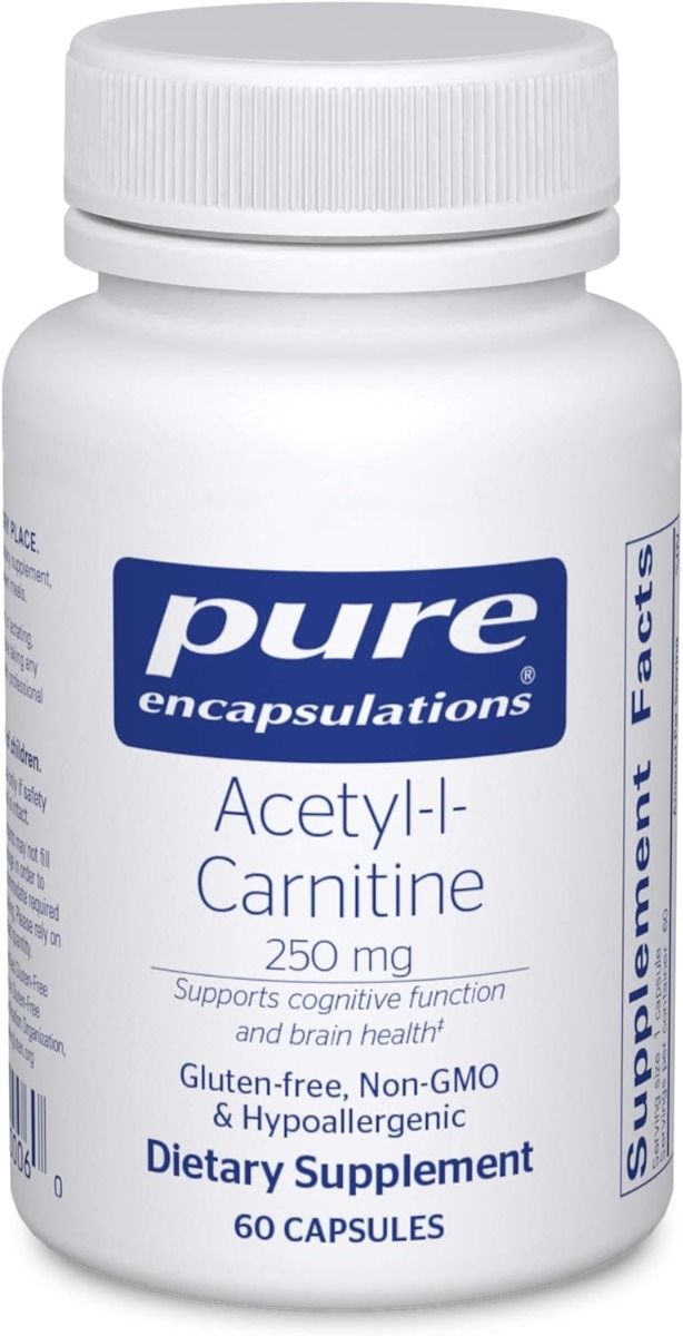 Acetyl-L-Carnitine 250 Mg 60 Veggie Caps