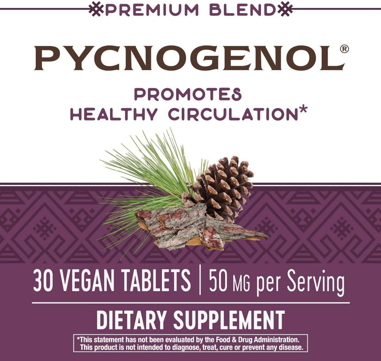 Pycnogenol 50 MG 30Tablets