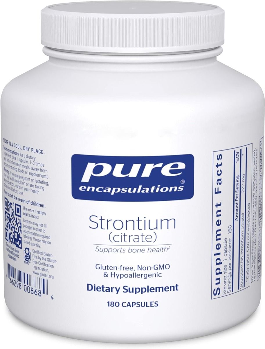 Strontium (Citrate) 180 Capsules