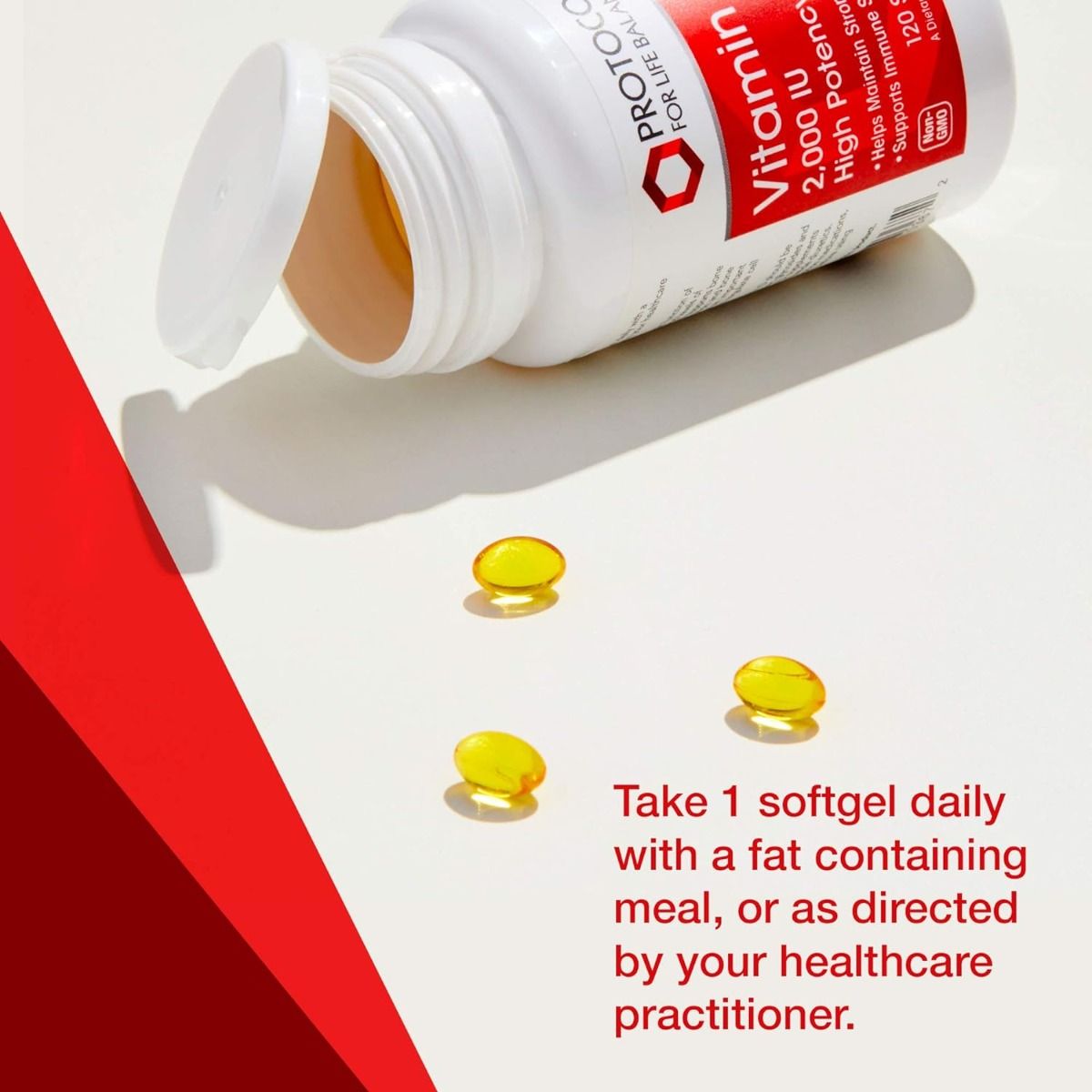 Vitamin D3 2,000 IU 120 Softgels