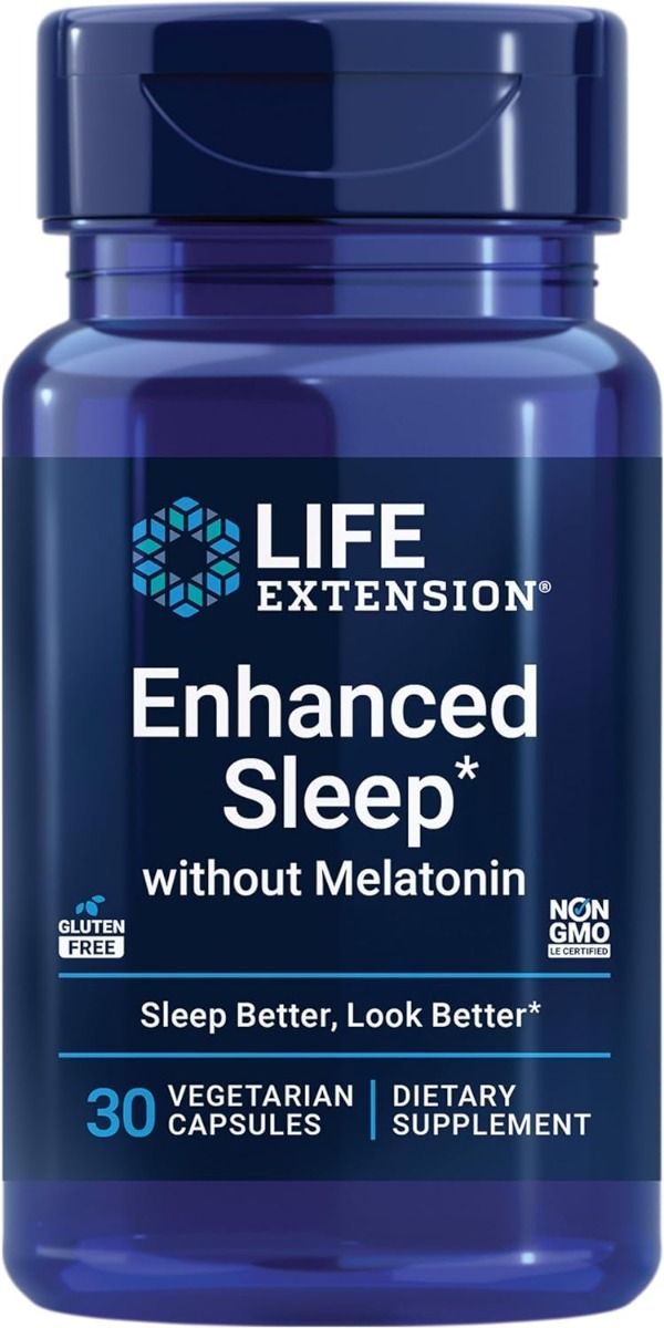 Enhanced Natural Sleep without Melatonin 30 Capsules