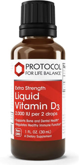 Vitamin D3 2,000 IU 1oz