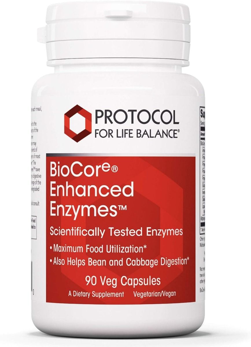 BioCor Enhanced Enzymes 90 Vegan Capsules